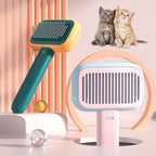 Pet Grooming Brush | Stainless Steel Detangling Comb for Cats & Dogs