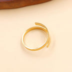 Ayatul Kursi Ring - Elegant Openable Ring for Women, Crafted from Durable Stainless Steel, Features Beautiful Arabic Calligraphy, Perfect for Muslim Women LCS-YA4978