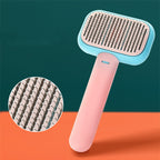 Pet Grooming Brush | Stainless Steel Detangling Comb for Cats & Dogs