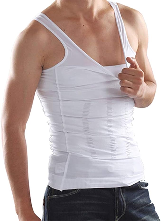 Men's Slimming Body Shapewear UAE – Tummy Control Compression Vest