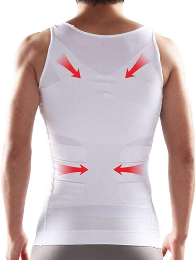 Men's Compression Vest UAE – Invisible Slimming Shapewear Under Thobe or Shirt