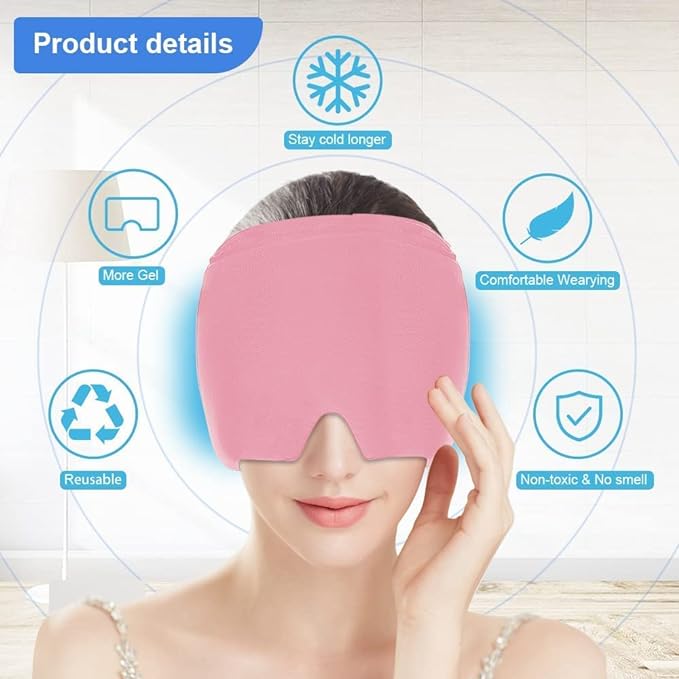Migraine Relief Cap UAE – Full Head Hot and Cold Therapy for Headache Relief