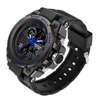 Outdoor Sports Digital Watch | Dual Display Multi-Kinetic