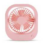 USB Mini Desk Fan | 2-Speed 180° Adjustable Portable Desktop Fan