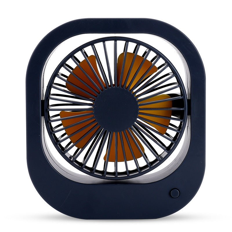 USB Mini Desk Fan | 2-Speed 180° Adjustable Portable Desktop Fan