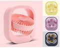 USB Mini Desk Fan | 2-Speed 180° Adjustable Portable Desktop Fan