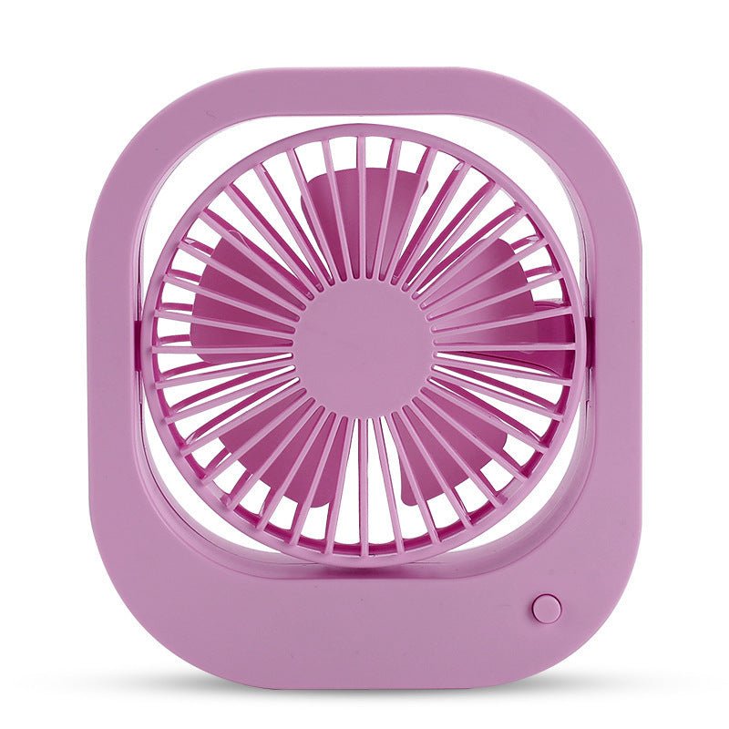 USB Mini Desk Fan | 2-Speed 180° Adjustable Portable Desktop Fan