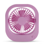 USB Mini Desk Fan | 2-Speed 180° Adjustable Portable Desktop Fan