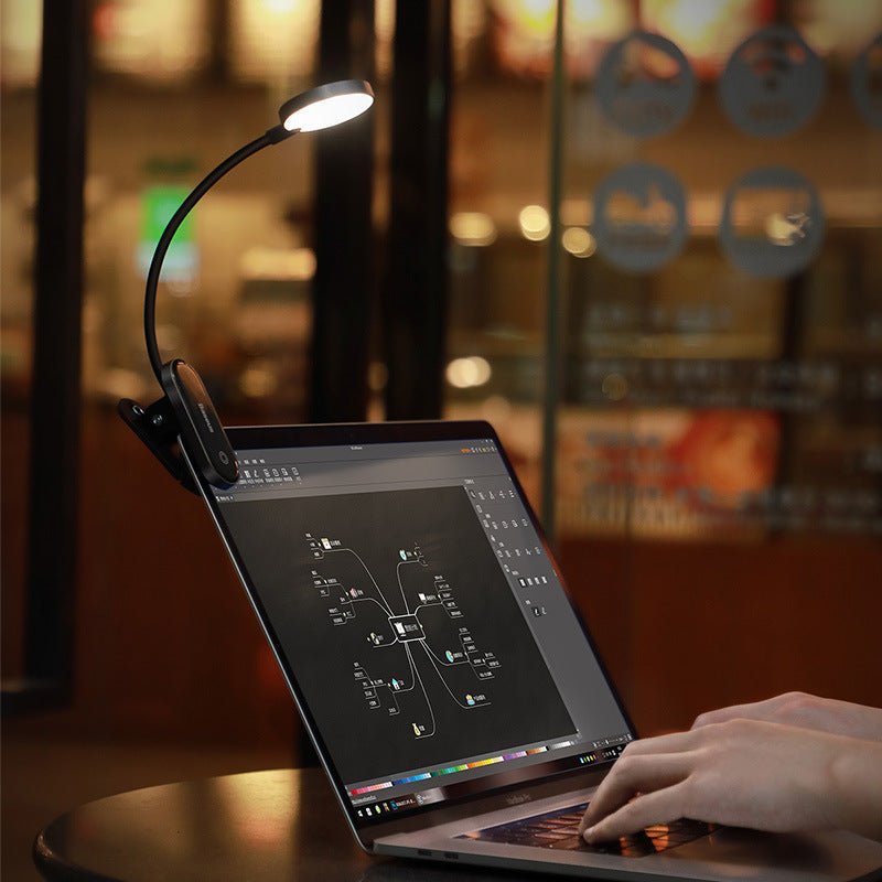 LED Eye-Care Reading Lamp | USB Rechargeable Desk Light