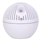 Wood Grain Aroma Humidifier | 7-Color LED Essential Oil Diffuser